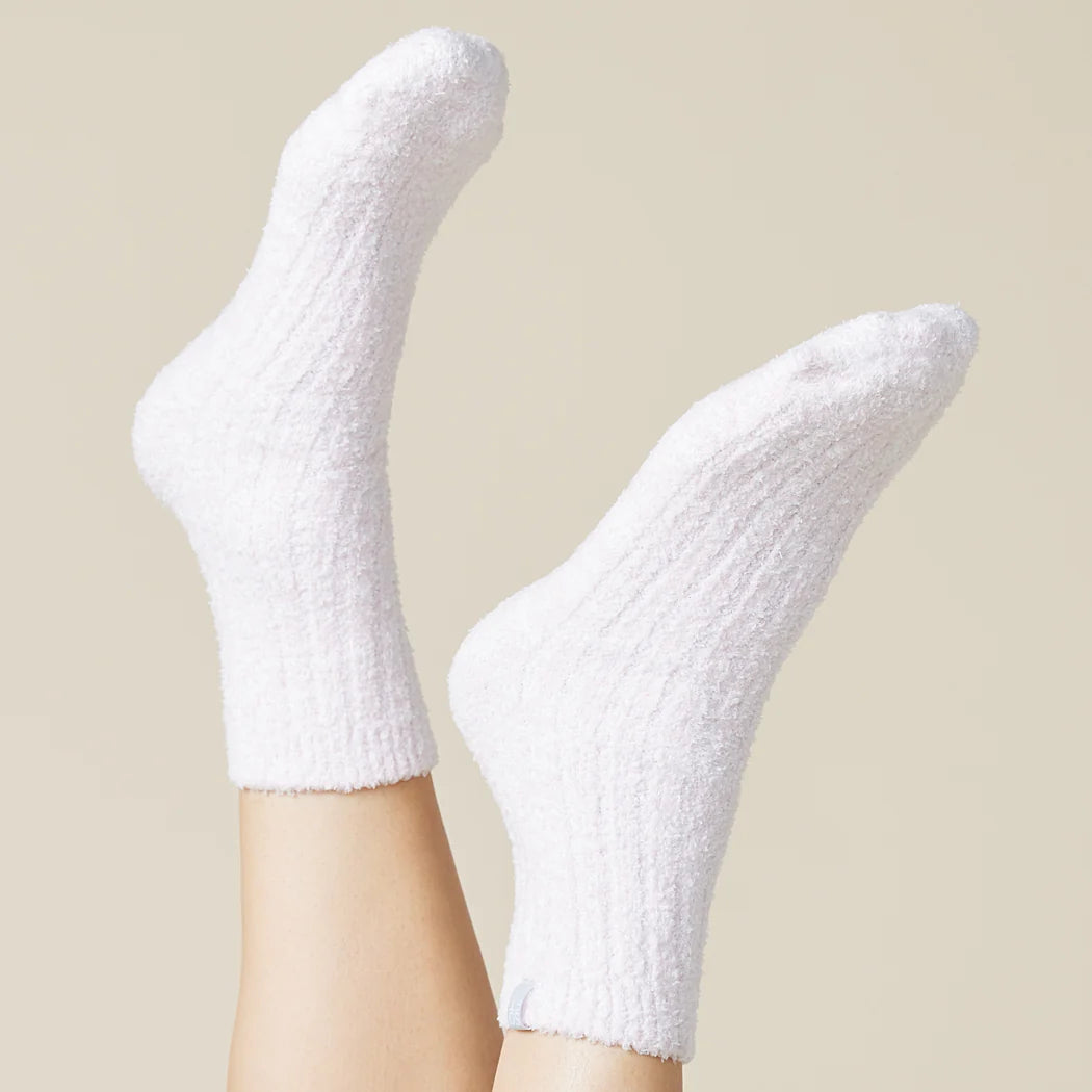 Cozy Marshmallow Crew Socks