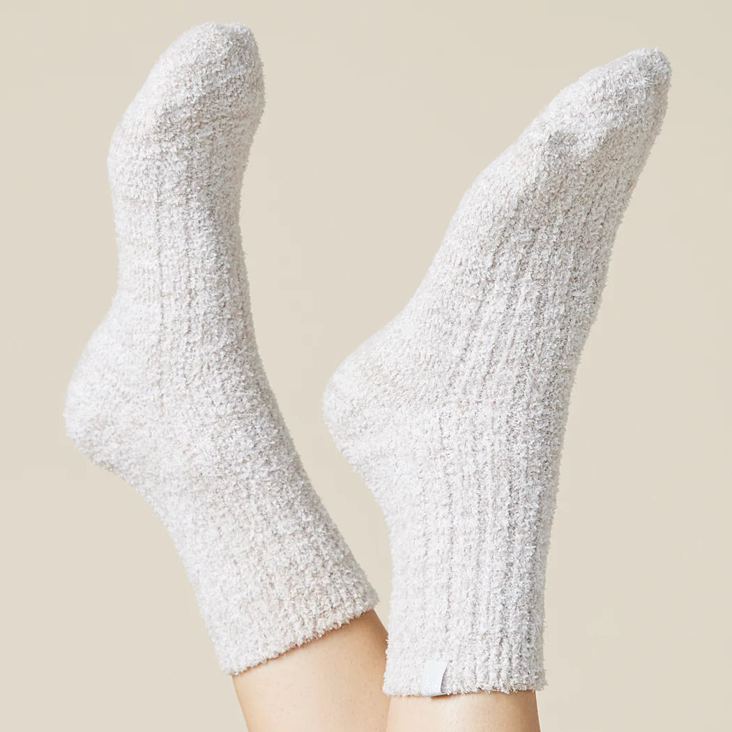 Cozy Marshmallow Crew Socks