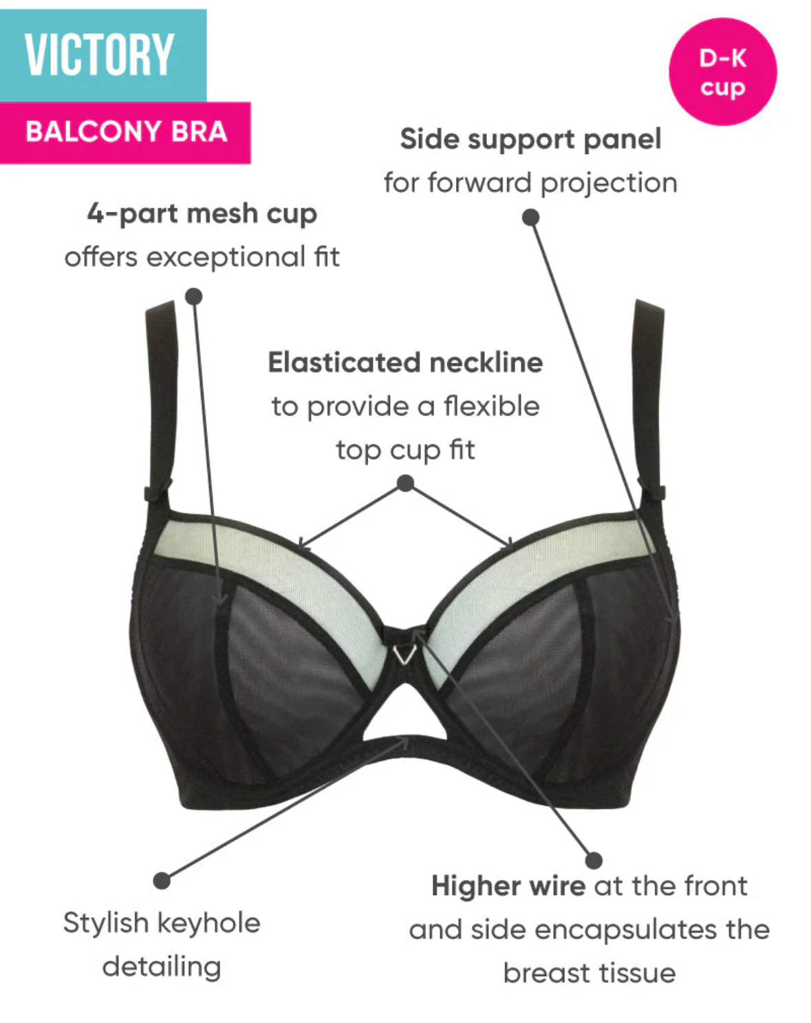 Curvy Kate Victory Balcony Bra