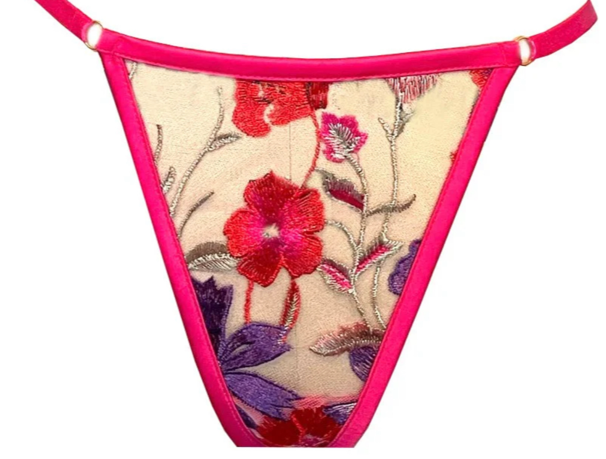 Kilo Brava Embroidered G-String