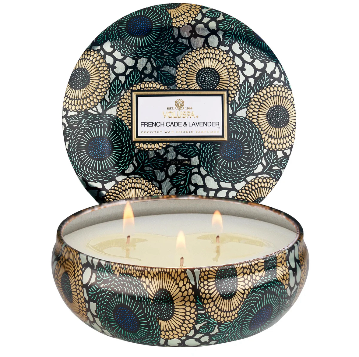 Voluspa 3 Wick Tin Candle