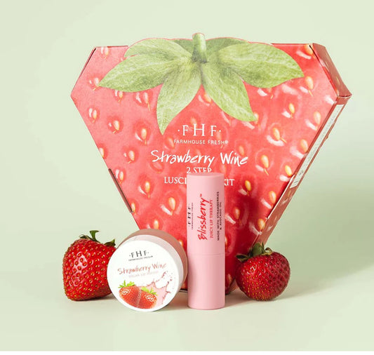 FHF Strawberry Wine Lip Kit