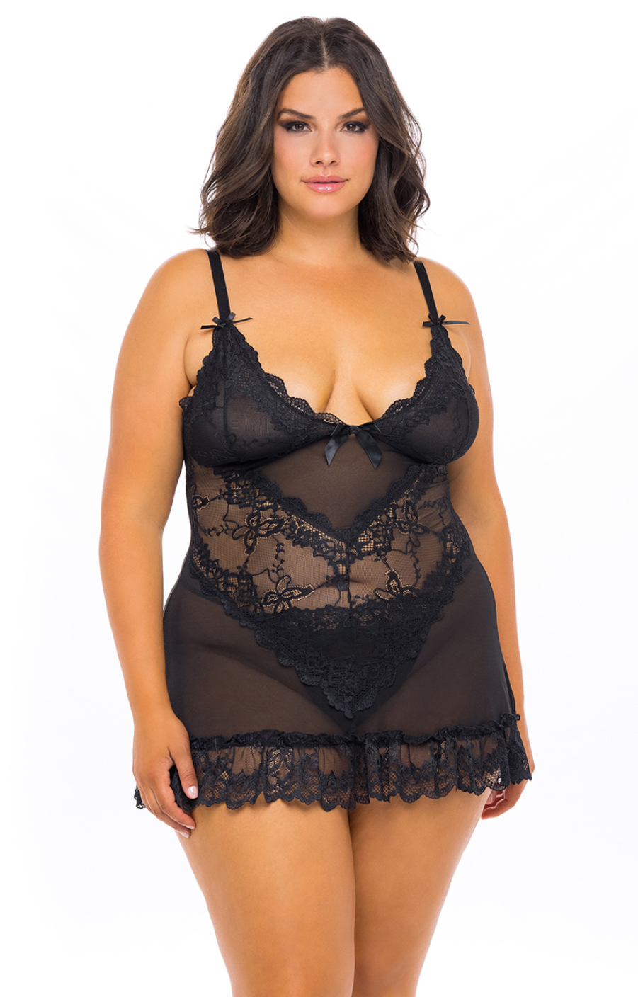 Oh La La Cheri Valentine Babydoll Plus