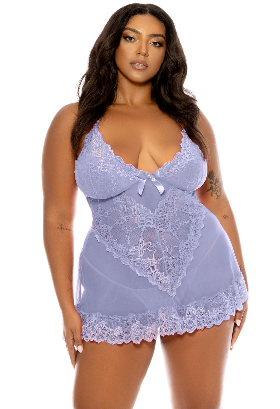 Oh La La Cheri Valentine Babydoll Plus